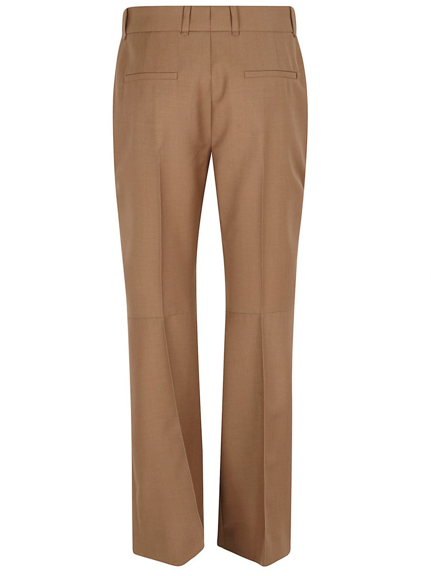 Alexander Mcqueen Tailored Wool Blend Trousers