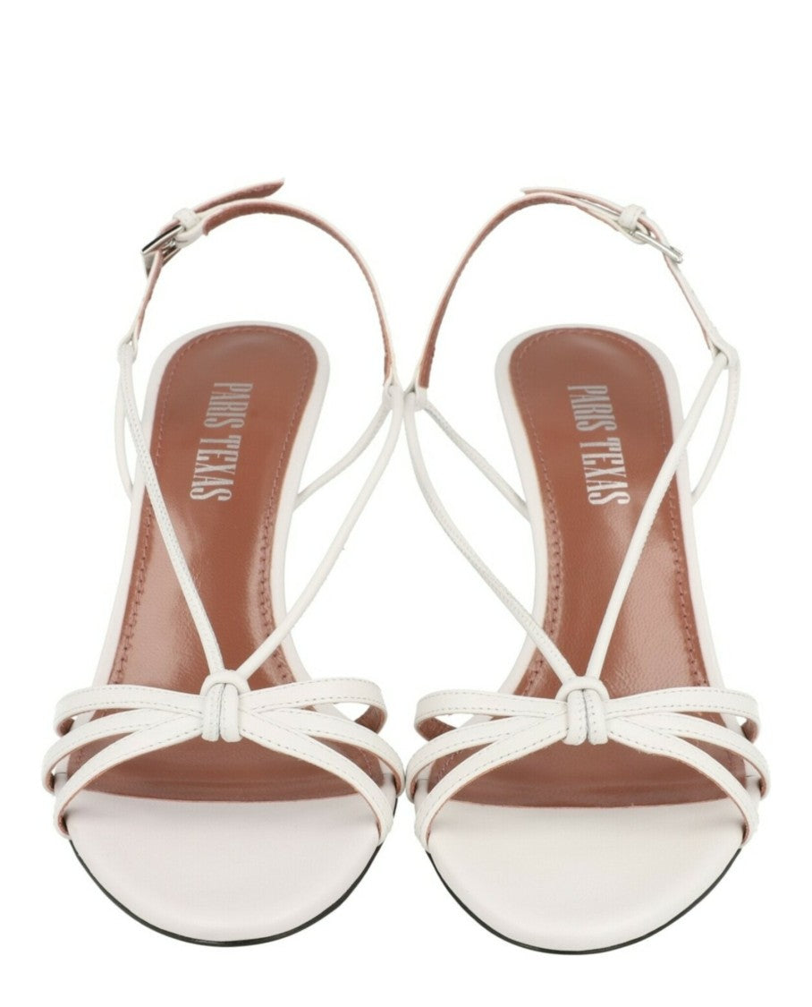 Paris Texas Bianca Strappy Sandals