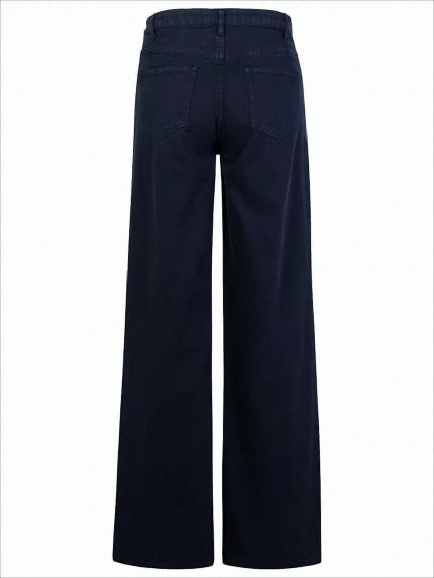A.P.C. Wide-Leg Indigo Denim Pants