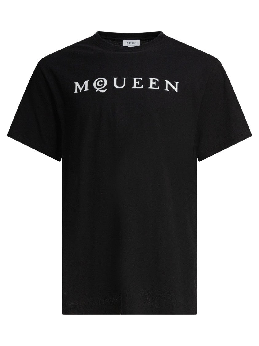 Alexander Mcqueen Short-Sleeve Cotton T-Shirt