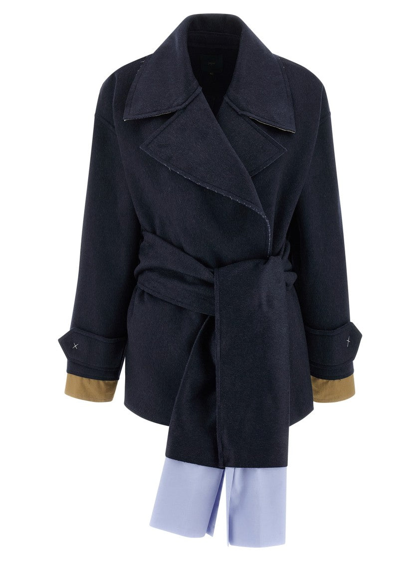 Maison Jejia Cashmere Wool Coat