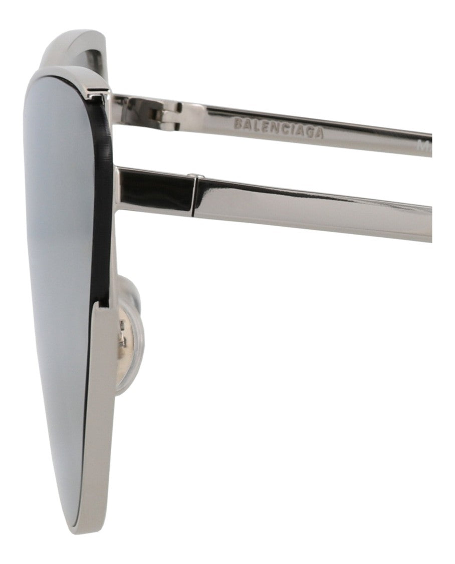 Balenciaga Cat Eye-Frame Metal Sunglasses