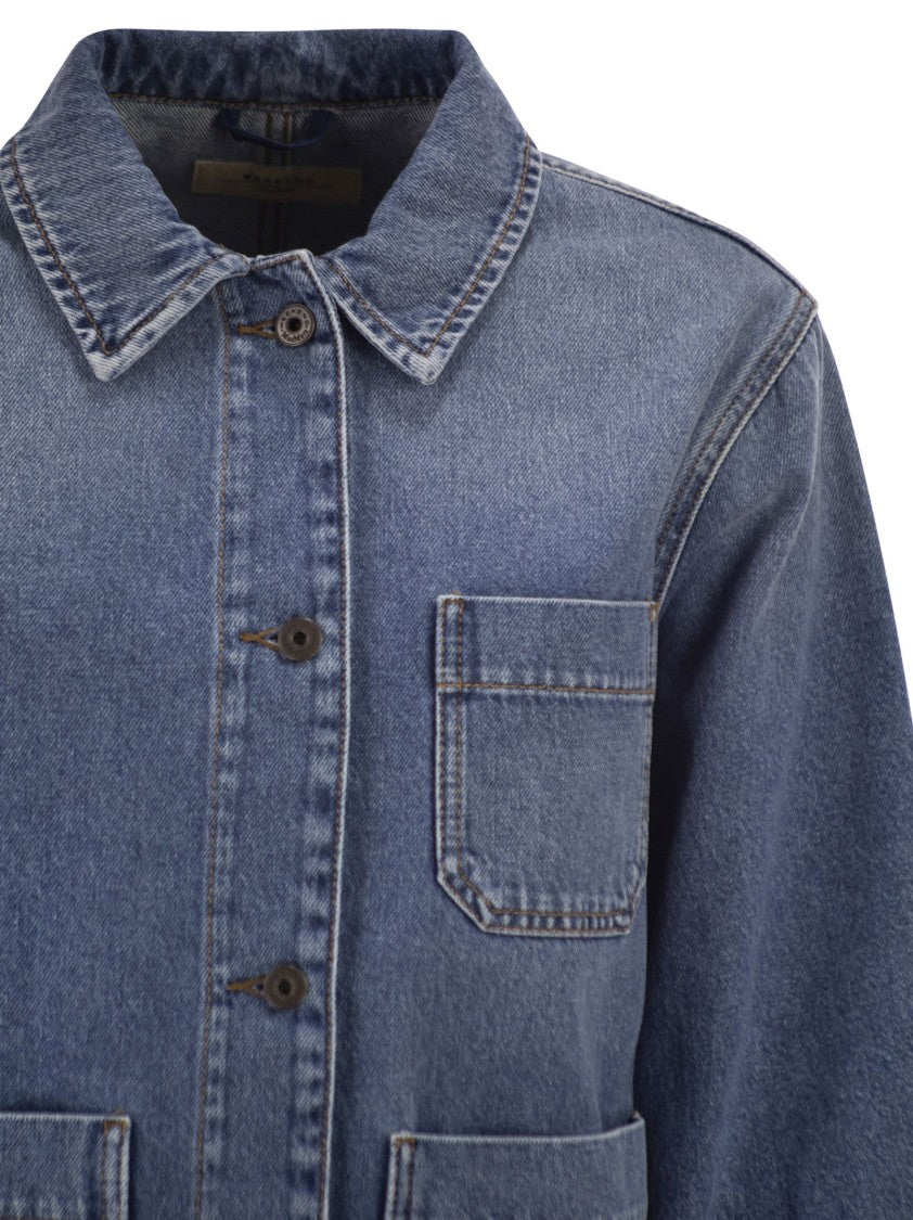 Max Mara Wkdcircoli - Authentic Denim Shirt Jacket