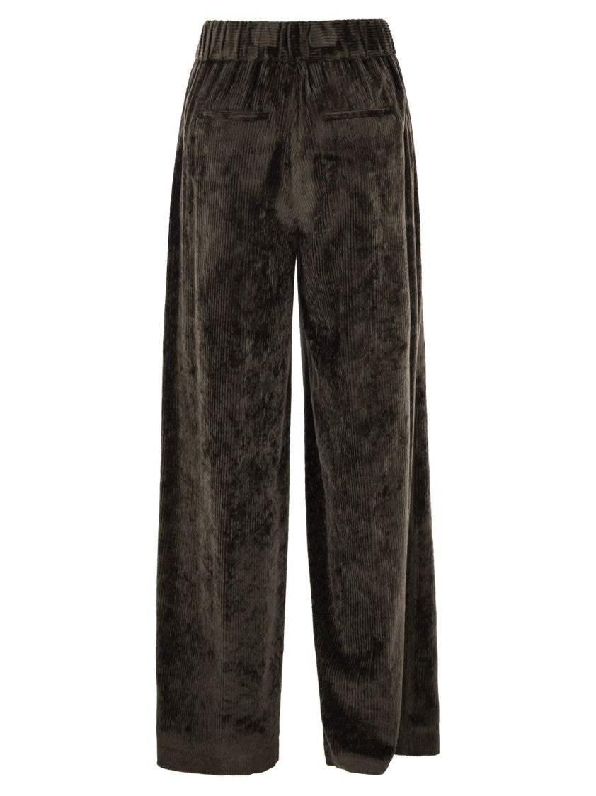 Peserico Fluid Corduroy Trousers