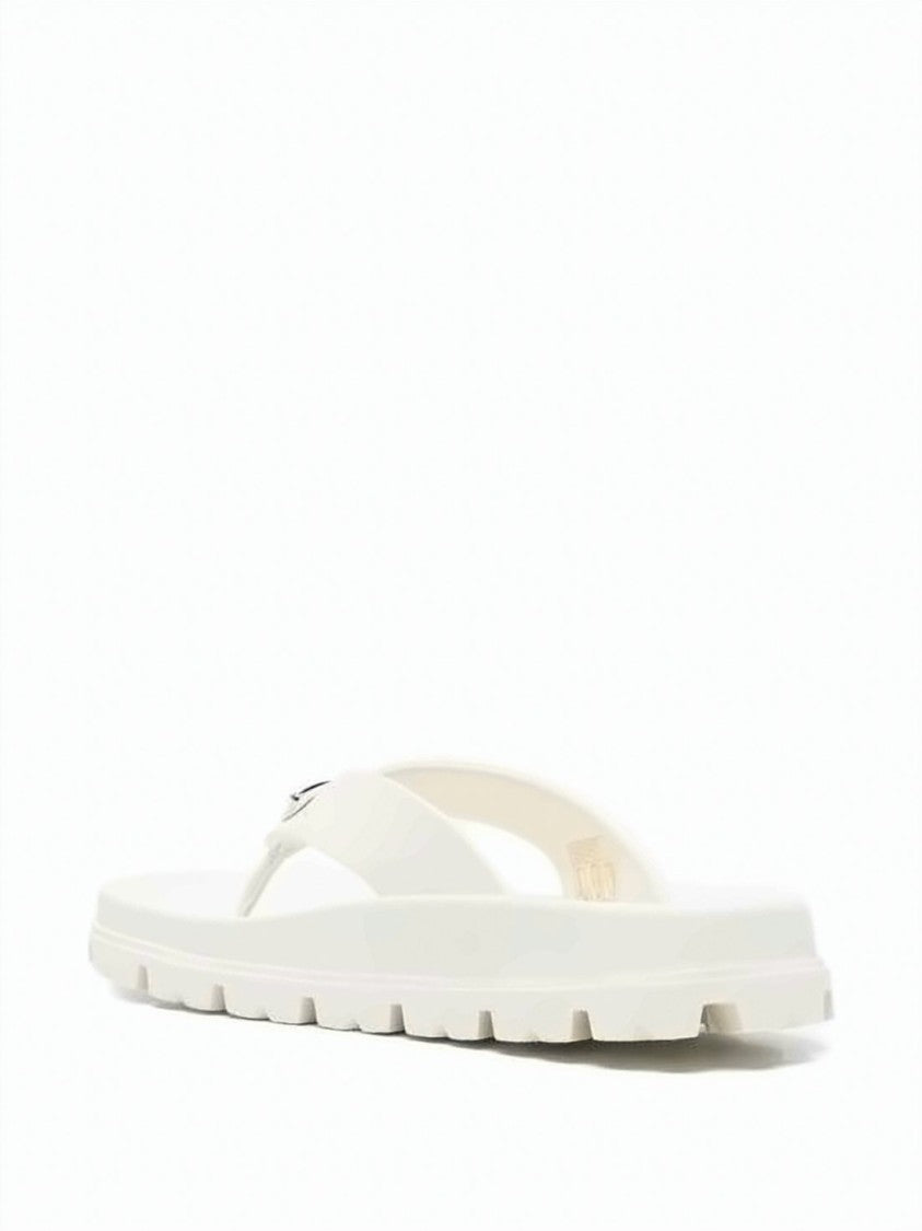 Prada Prada Monochromatic Rubber Sandals