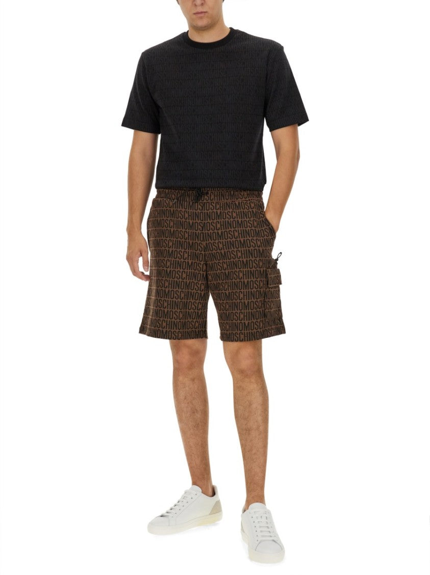 Moschino All-Over Logo Print Moschino T-Shirt