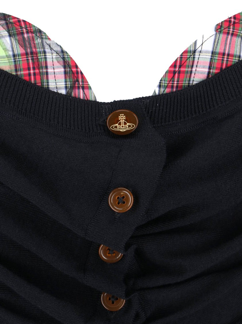 Vivienne Westwood "Bea Corset" Cardigan – Black