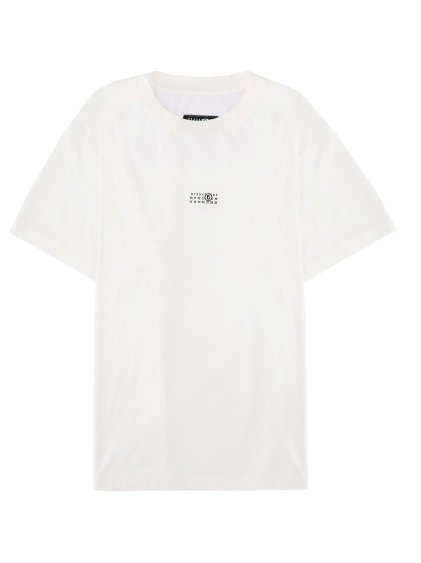 Mm6 By Maison Margiela Numeric Subtle Chest Print T-Shirt