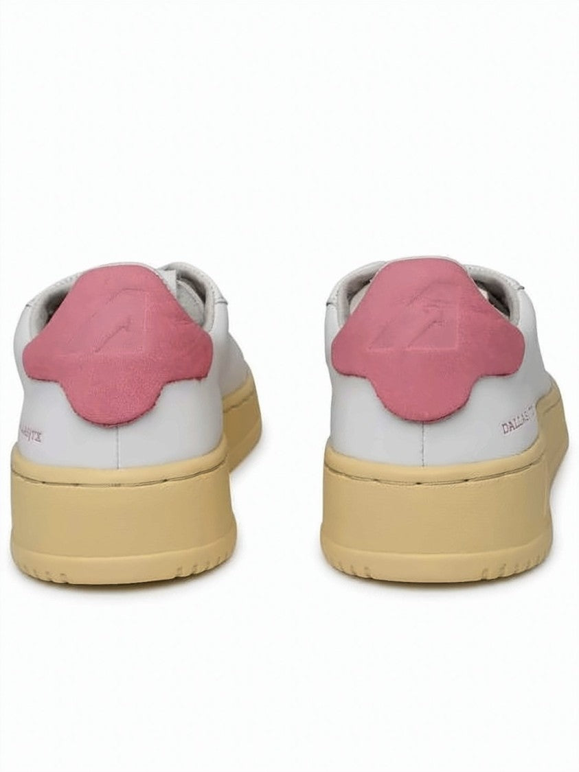 Autry Low-Top Sneakers With Goat Skin Upper