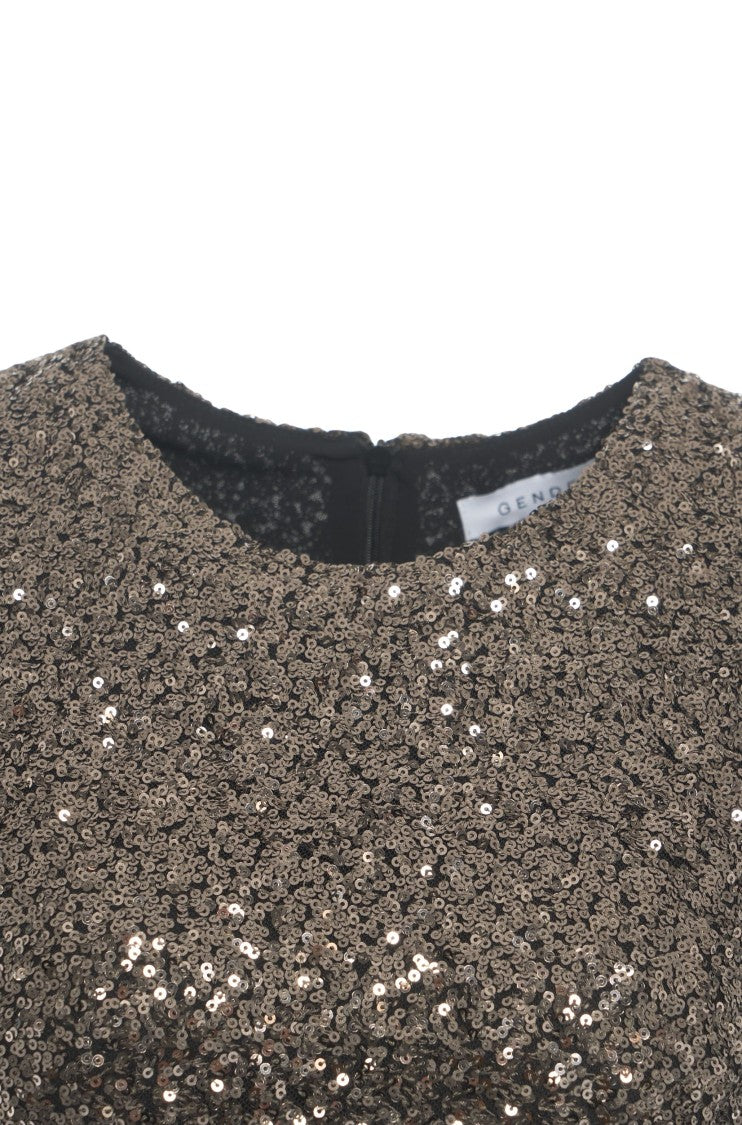 Gender Mini Dress With Sequins