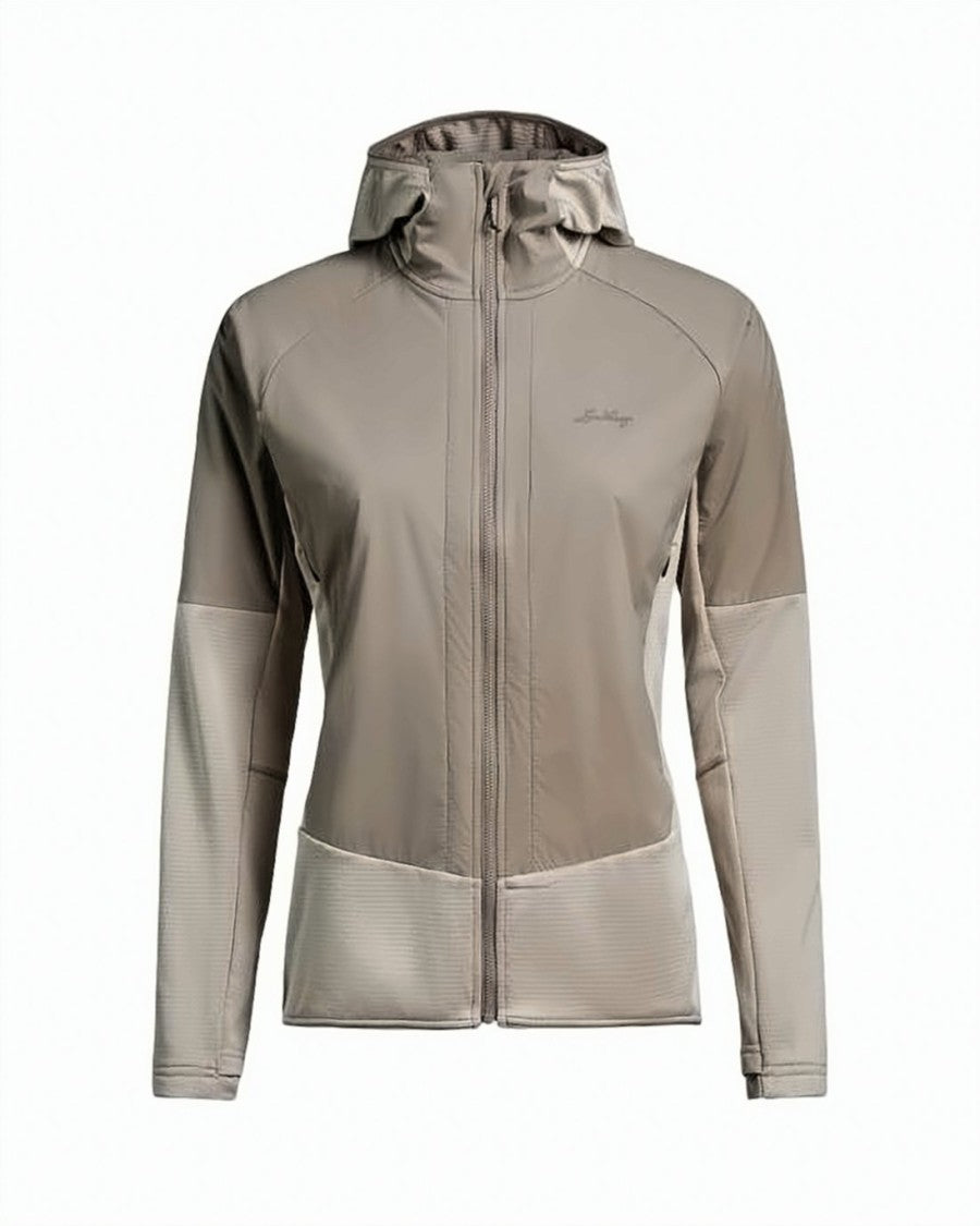 Lundhags Fitted Two-Tone Lundhags Jacket With Attached Hood