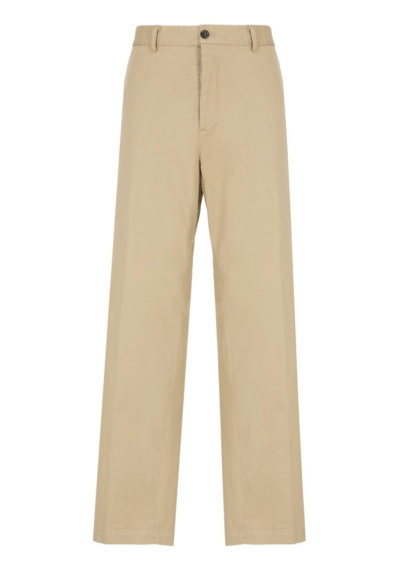 Dsquared2 Beige Summer Loose Chino Pants