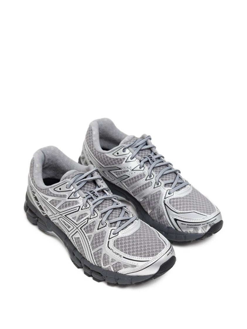 Asics Breathable Mesh Sneakers With Supportive Overlays