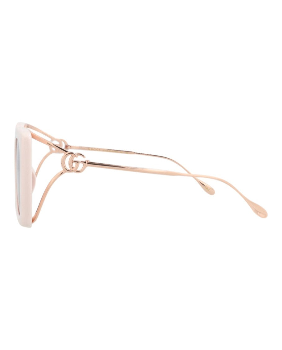 Gucci Square-Frame Injection Sunglasses