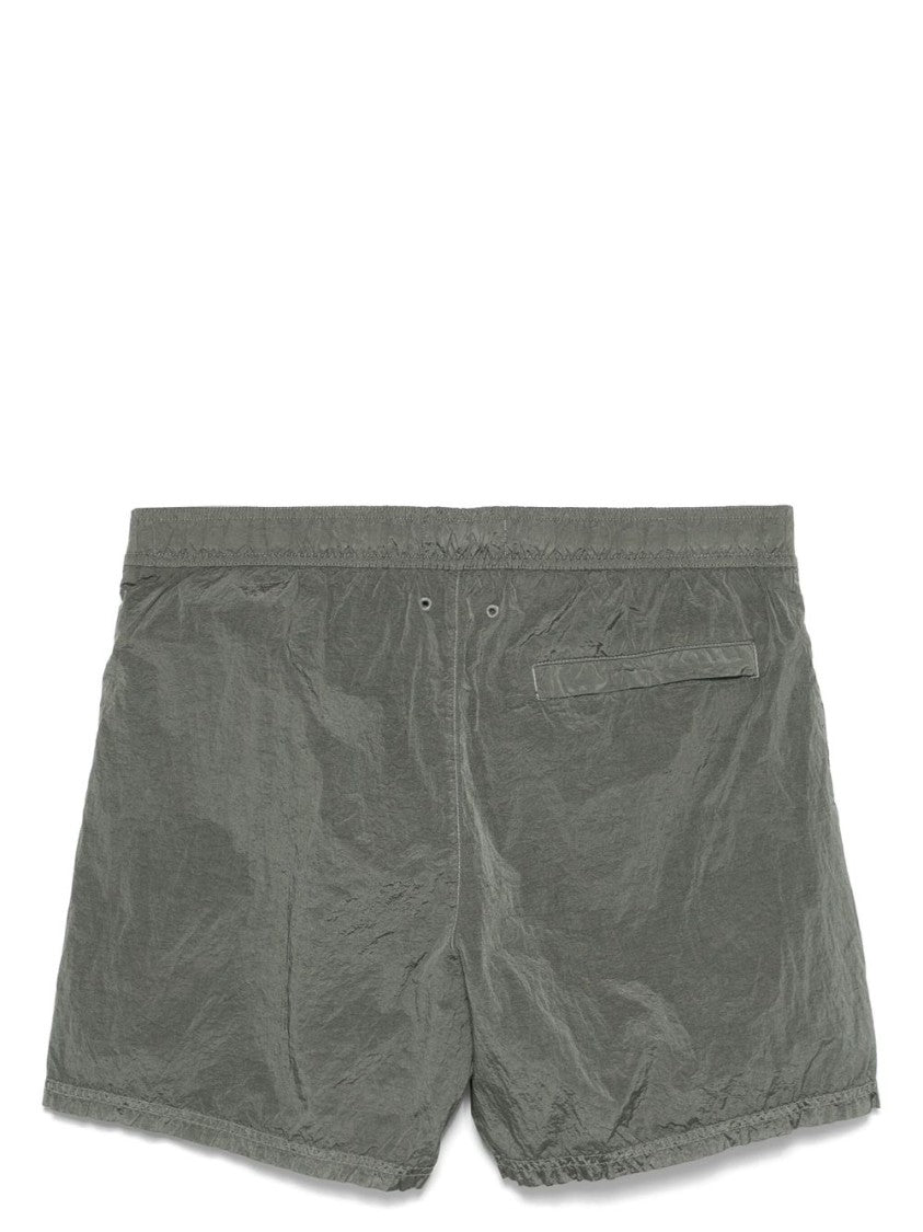Stone Island Nylon Metal Shorts In Sustainable Econyl® Fabric
