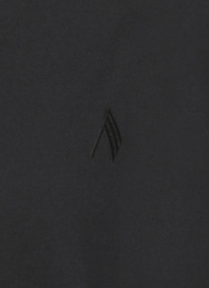 The Attico Tone-On-Tone Embroidered Cotton T-Shirt