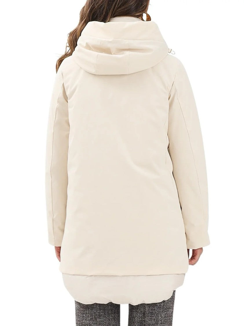 Bomboogie Beige Polyester Padded Jacket