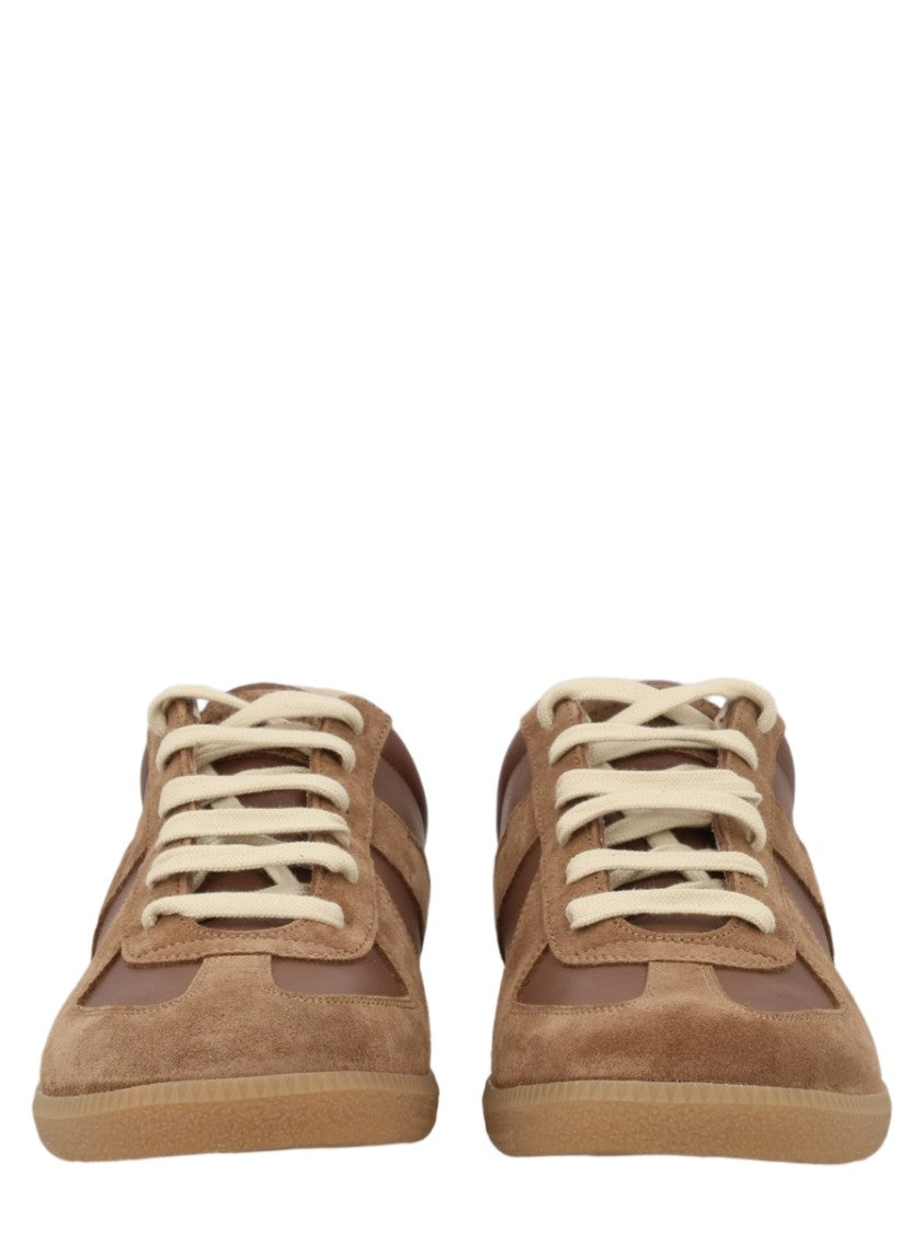 Maison Margiela Replica Suede Leather Retro Sneakers