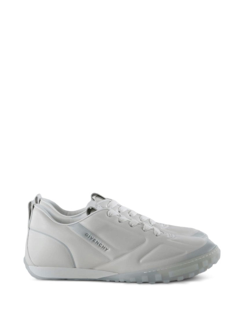 Givenchy Minimalist Lace-Up Translucent Rubber Sole Sneakers