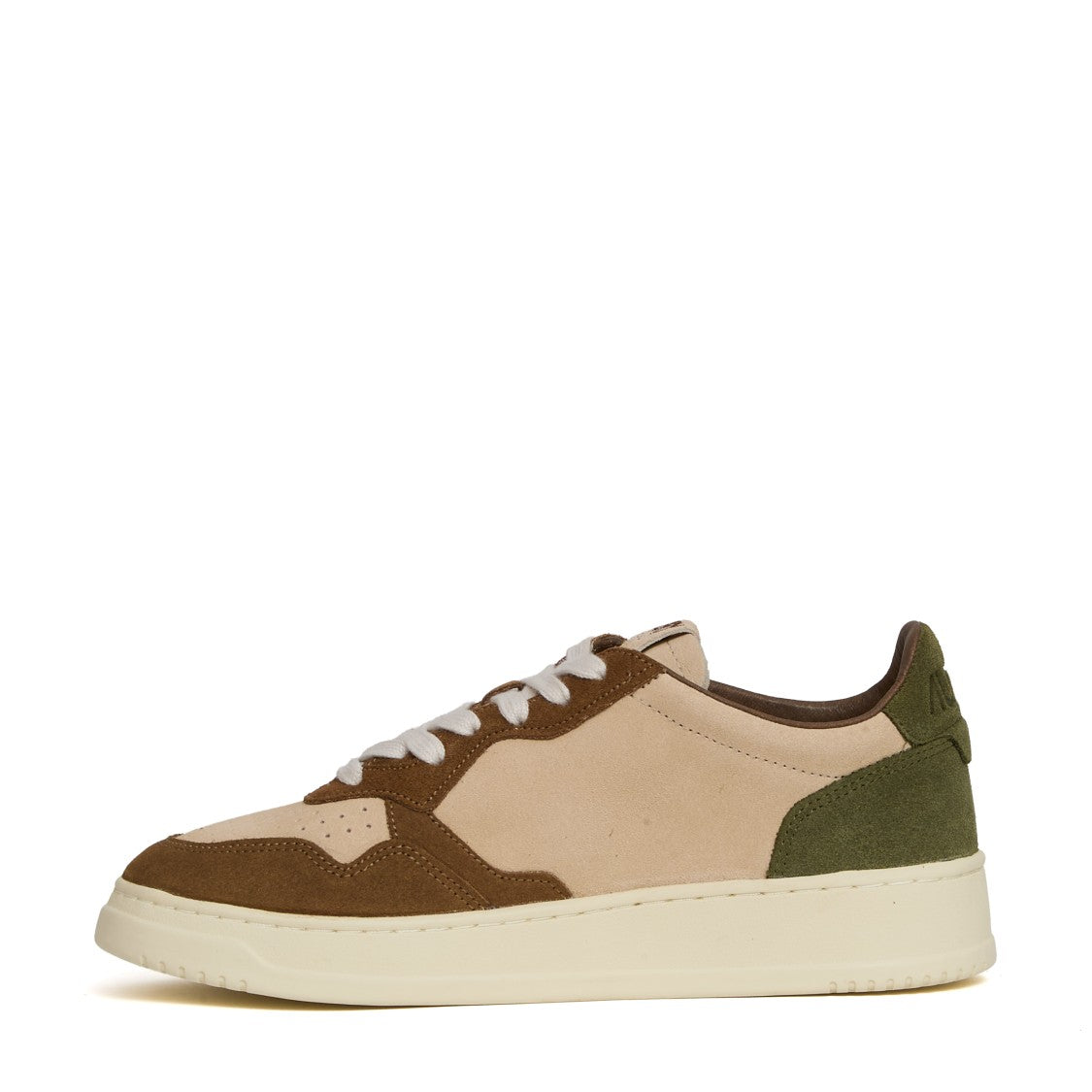 Autry Medalist Low Tricolor Suede Sneakers