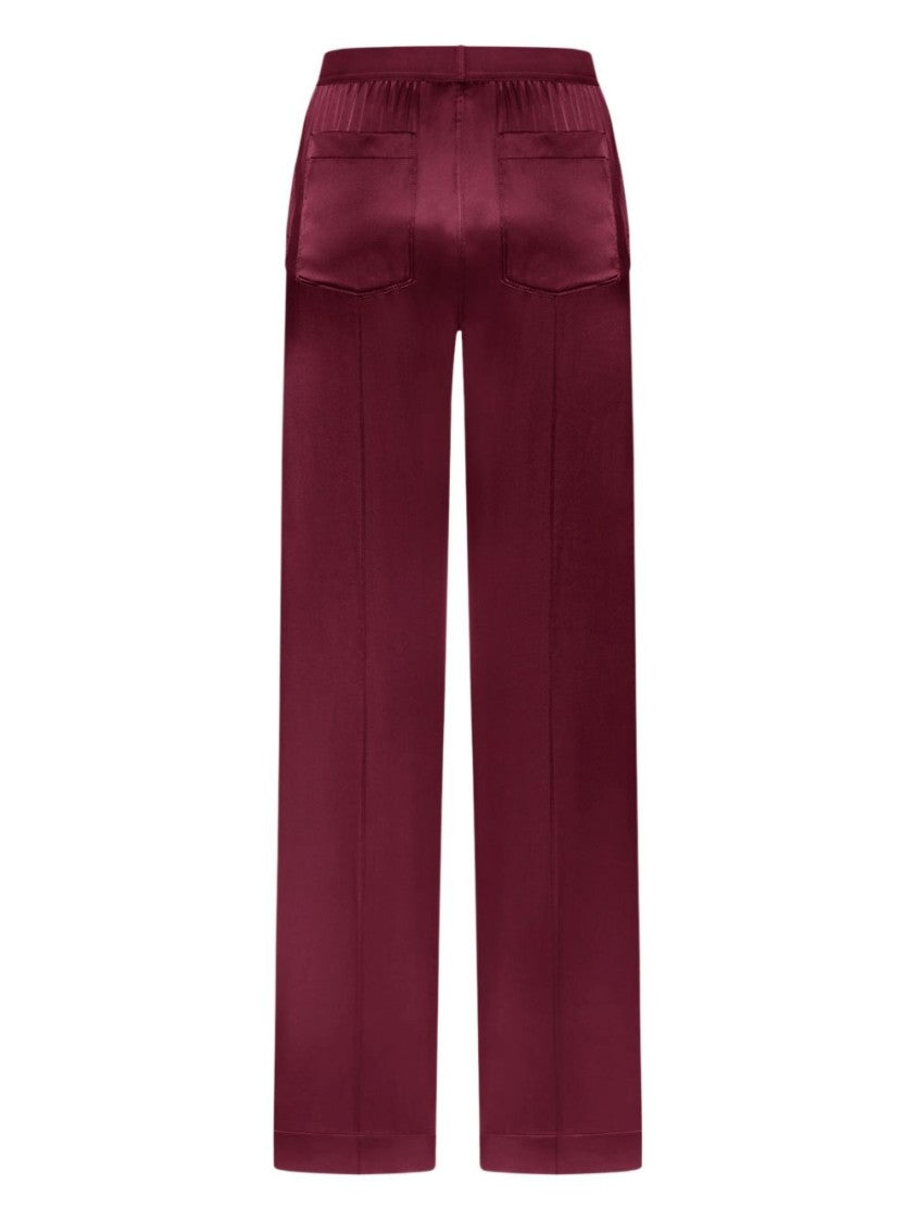 Tom Ford Wide-Leg Trousers With Satin Finish