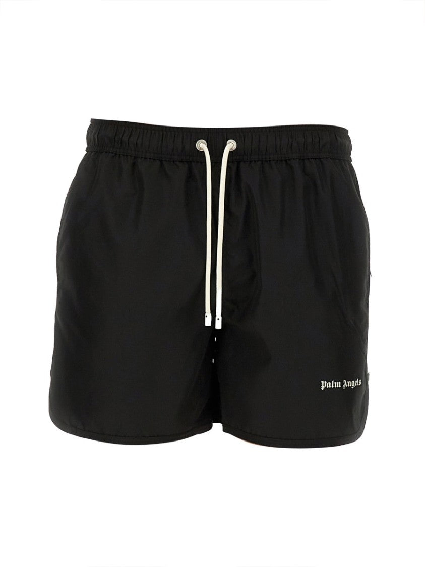 Palm Angels Swimsuit With Logo