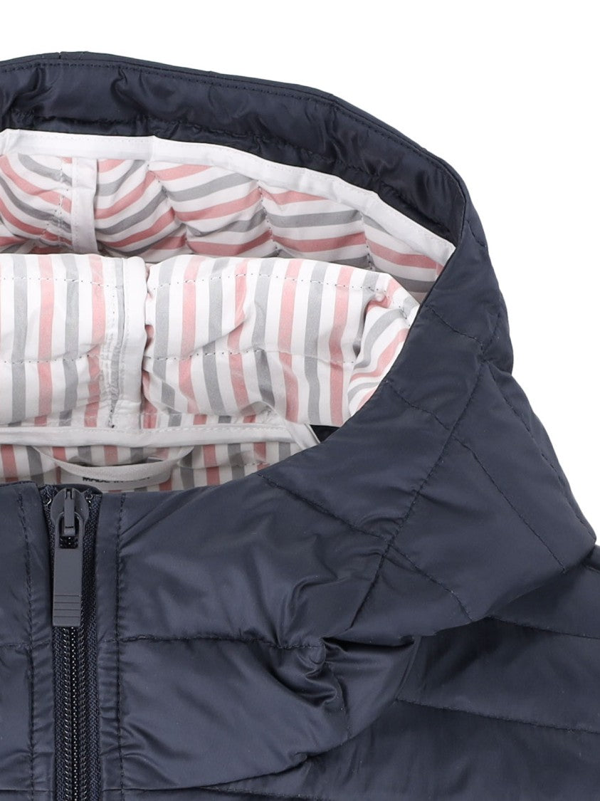 Thom Browne '4-Bar' Puffer Jacket – Blue