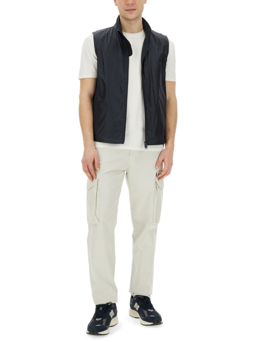 Aspesi Vernes Shiny High Collar Vest