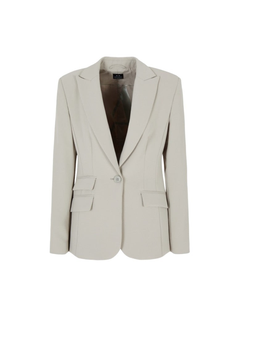Armani Exchange Single-Breasted Blazer