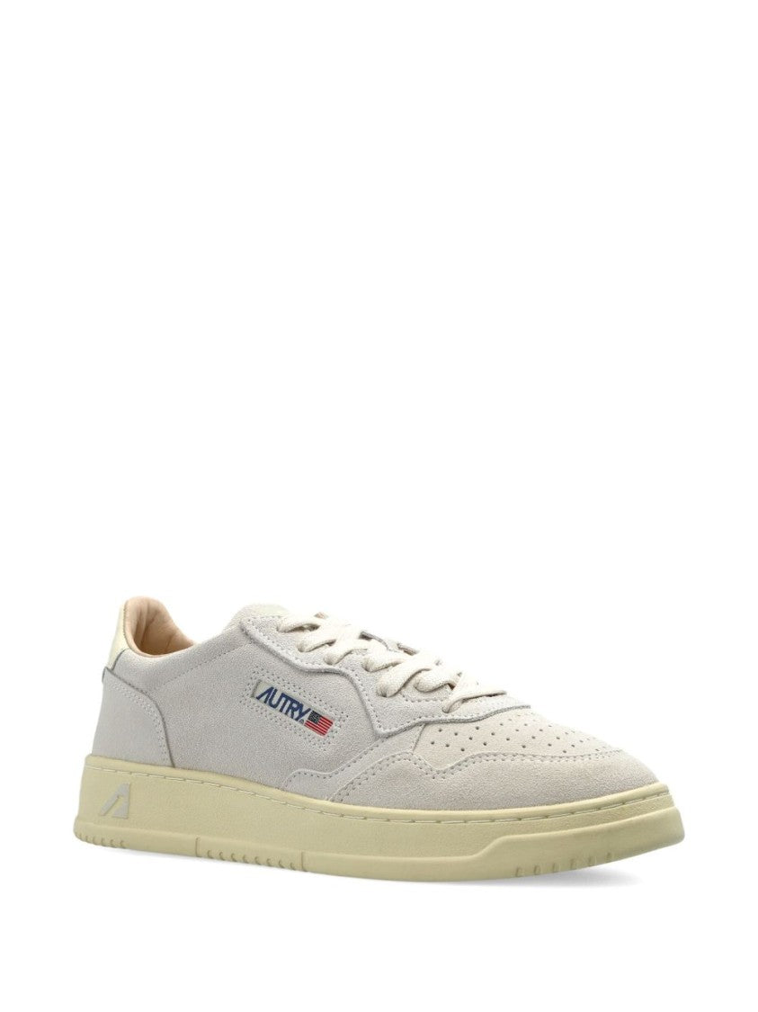 Autry Light Grey Sneakers With Tonal Stitching