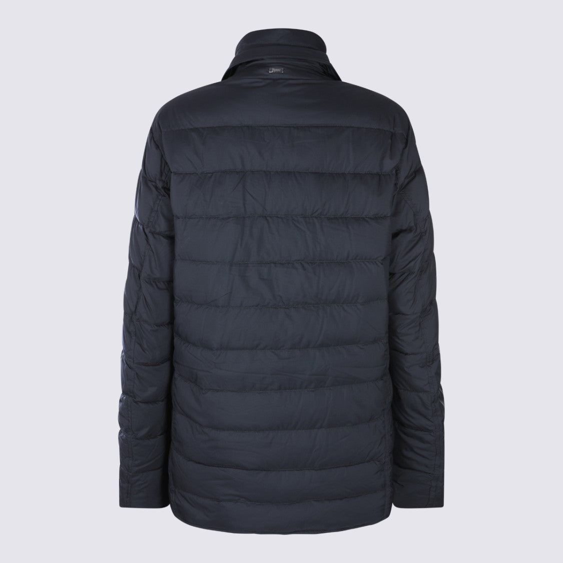 Herno Quilted Padded Coat With Blazer-Style Collar And Structured Design