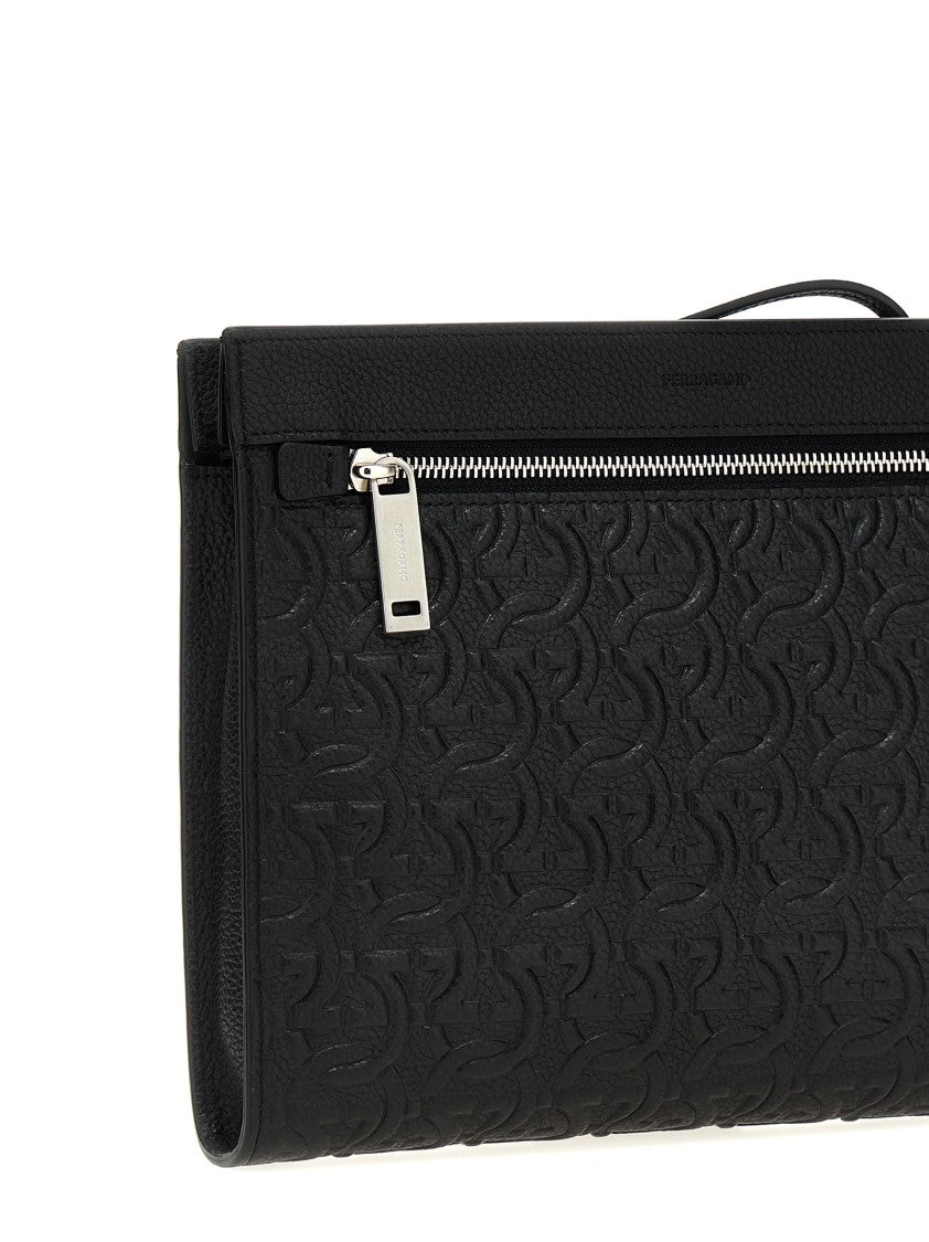 Ferragamo Gancini' Clutch