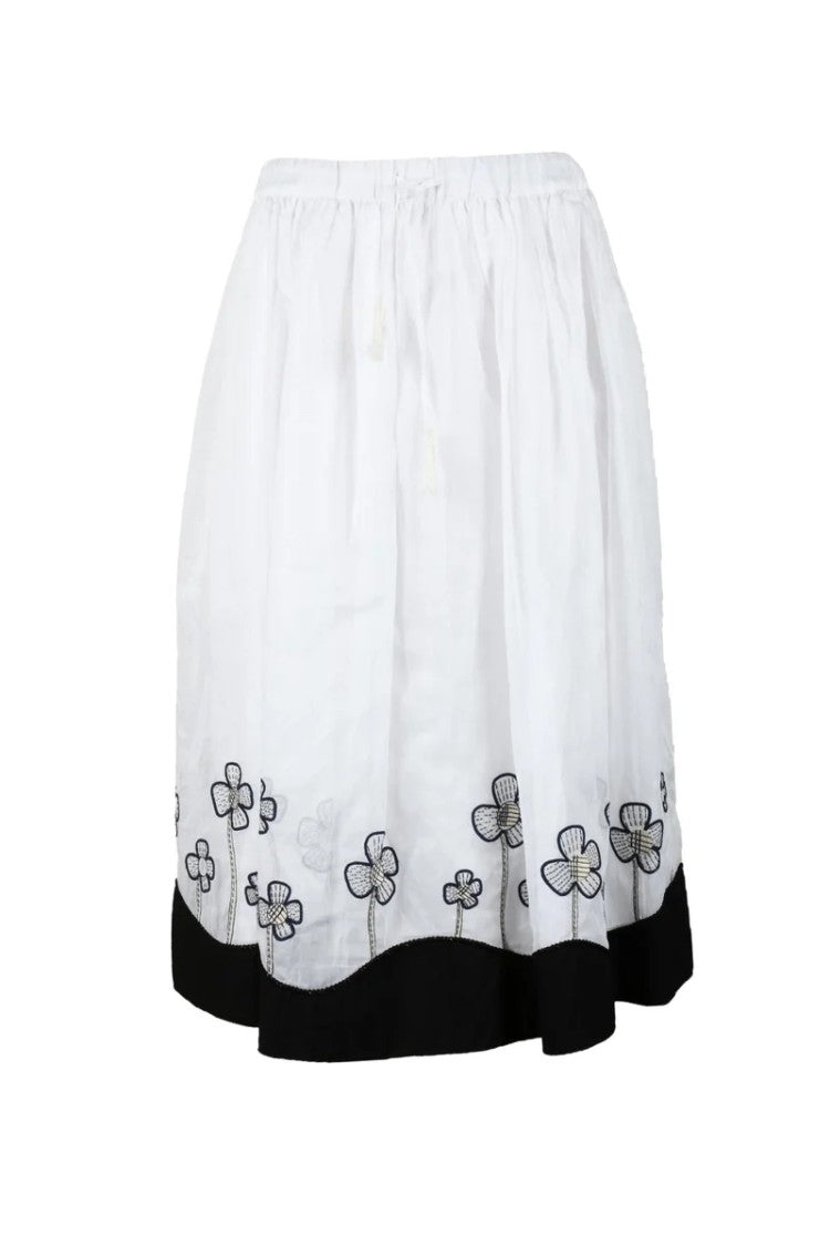 Jupe By Jackie Full Skirt - White