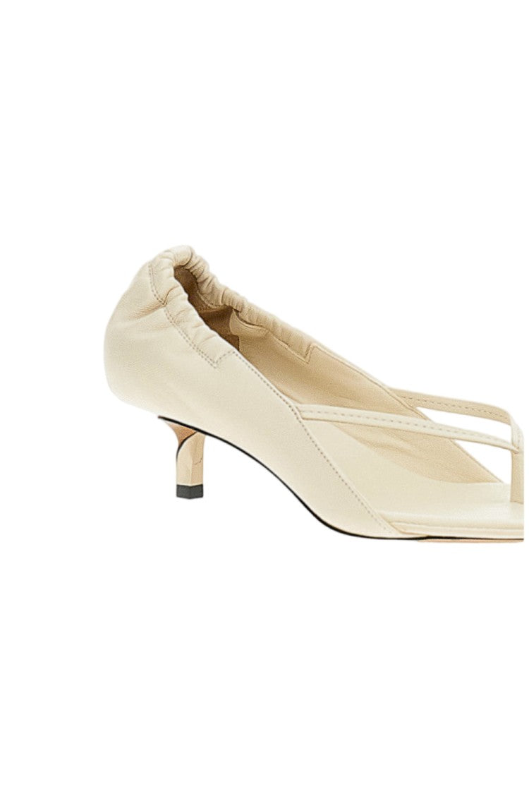 Jacquemus White Nu-Pieds B Thong Sandals