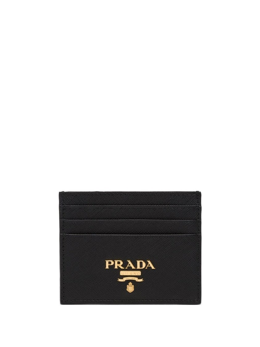Prada Compact Front Logo Cardholder