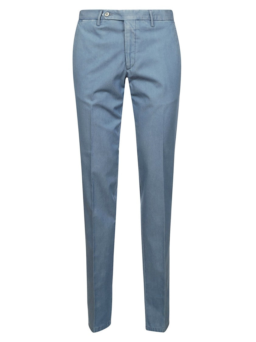 Rota Light Blue Denim Trousers With Tailored Fit