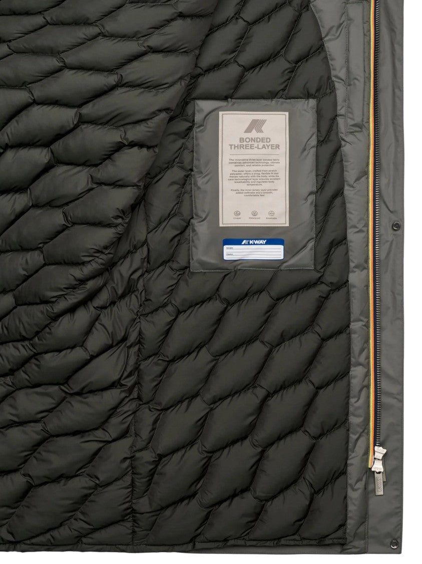 K-Way Thomal Bonded Padded Hooded Jacket