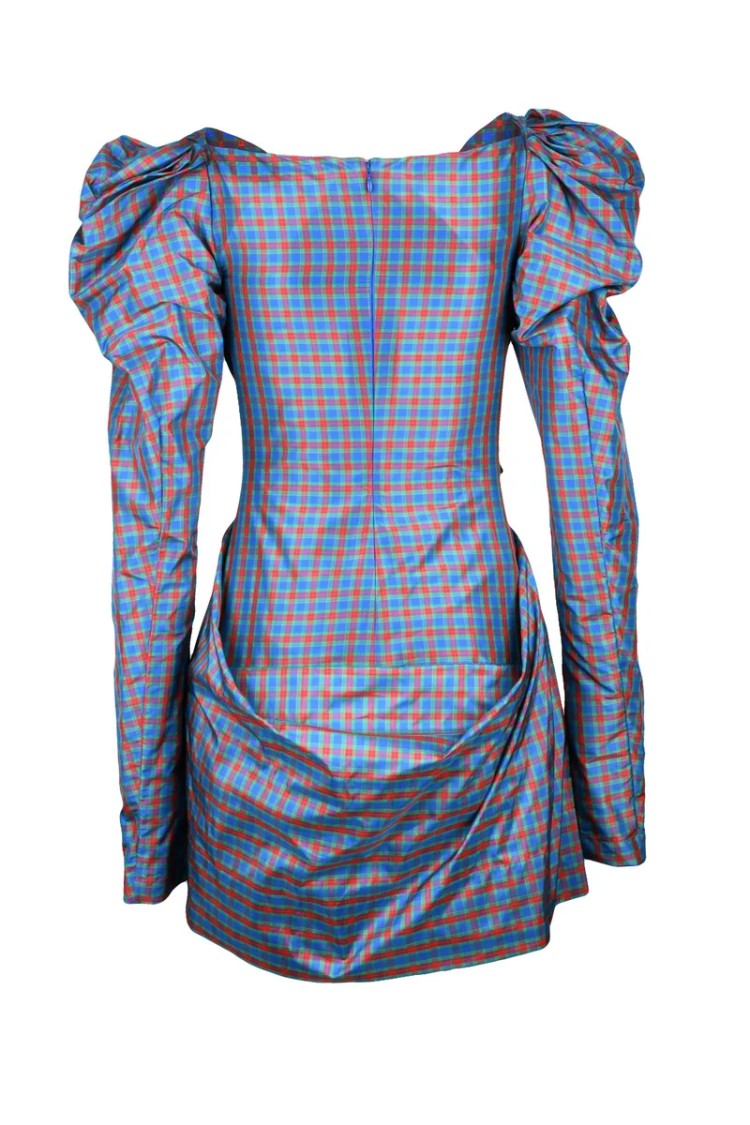 Vivienne Westwood Iwona Dress - Blue/Green