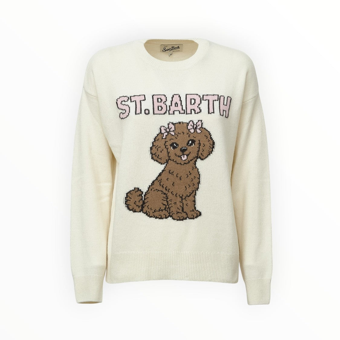 Mc2 Saint Barth Tessa St. Barth Dog Graphic Sweater