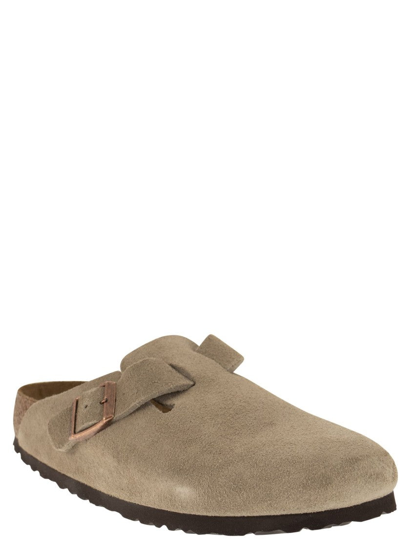 Birkenstock Boston - Suede Sabot