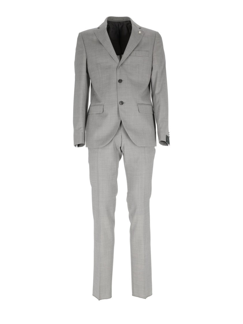 Brando-Lubiam Grey Check Suit