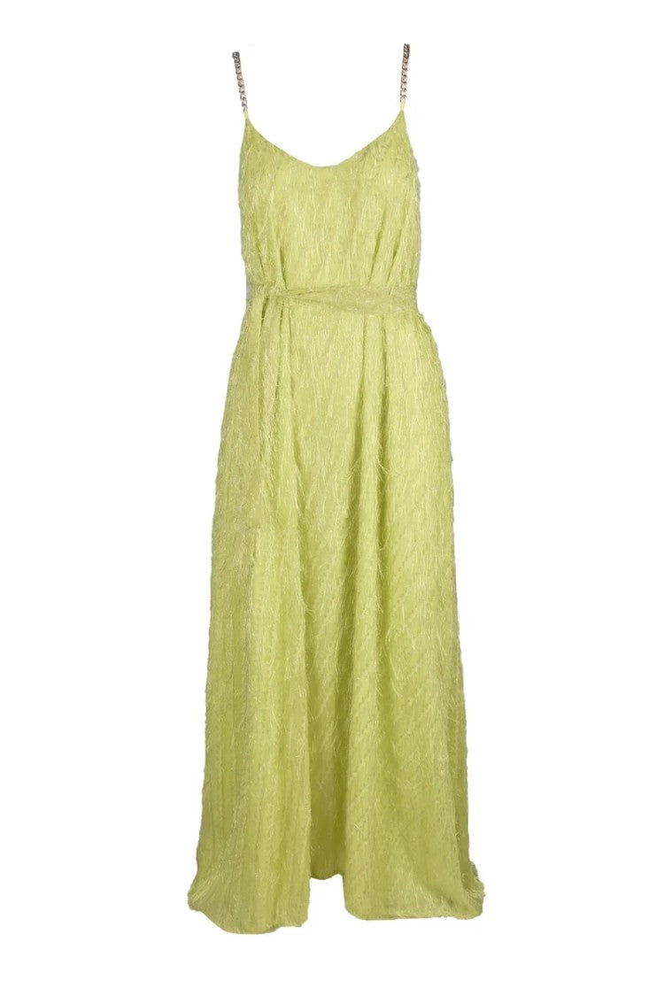 Feminista Green Long Dress
