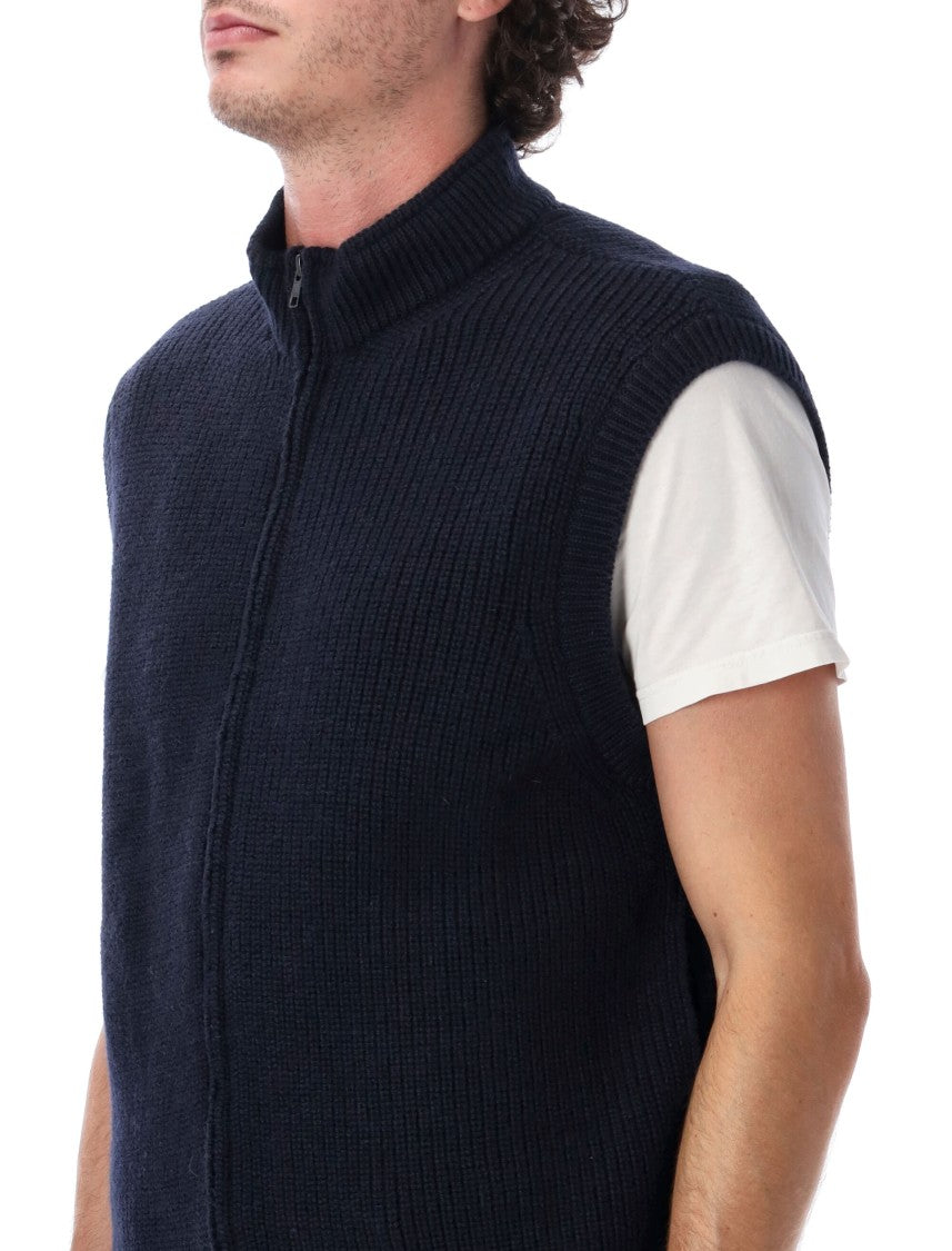 Margaret Howell Relaxed Fit Merino Gilet With Lambswool Lining