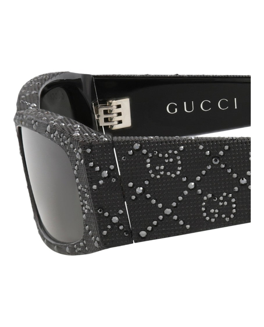 Gucci Square-Frame Recycled Acetate Sunglasses
