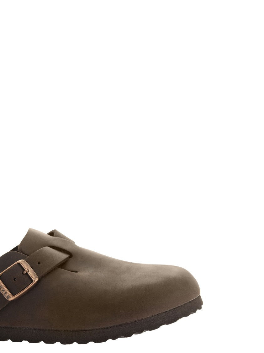 Birkenstock Boston - Oiled Leather Sabot