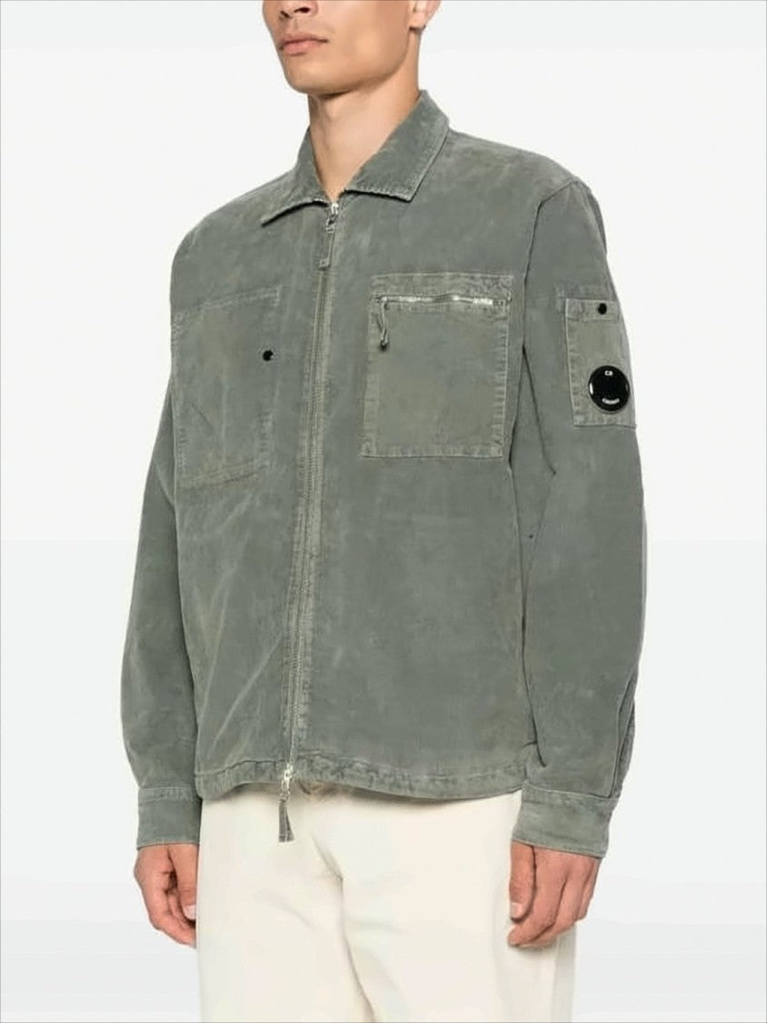 C.P. Company Relaxed Fit Corduroy Jacket With Classic Collar