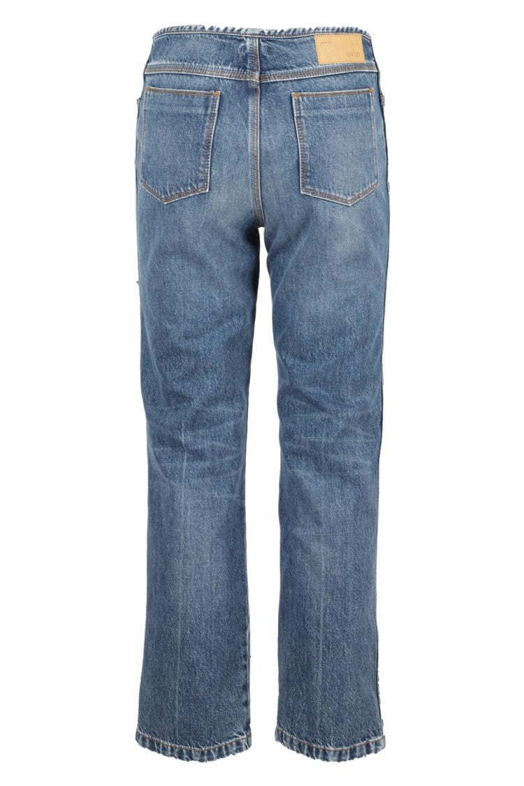 Covert Medium Wash Cropped Slim Jeans