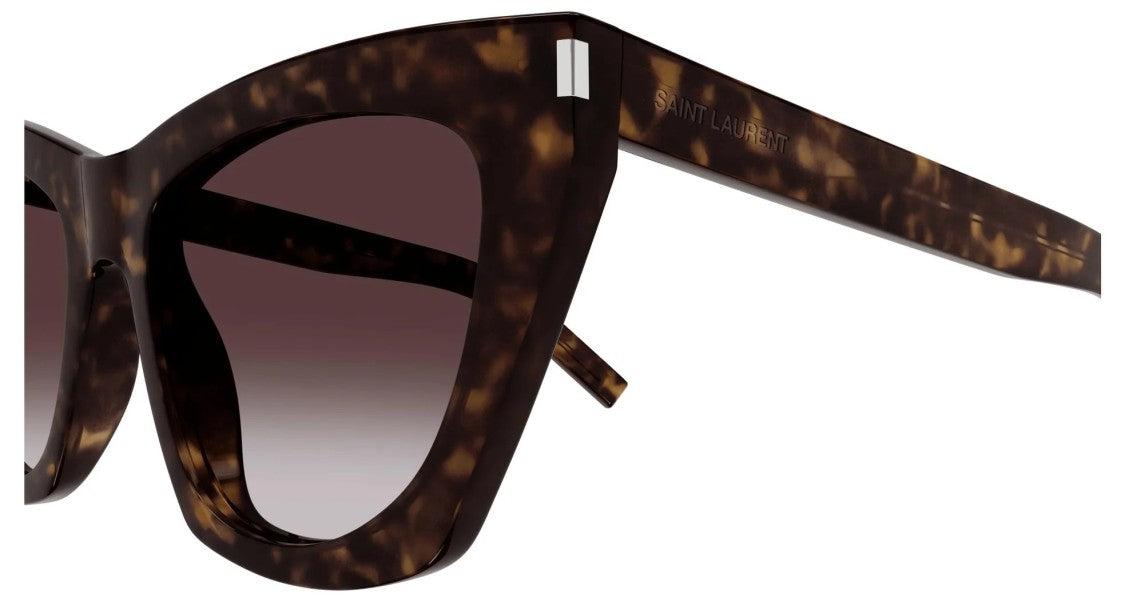 Saint Laurent Sunglasses Saint Laurent Sl 214 Kate 031 Havana Havana Violet 55/20/145