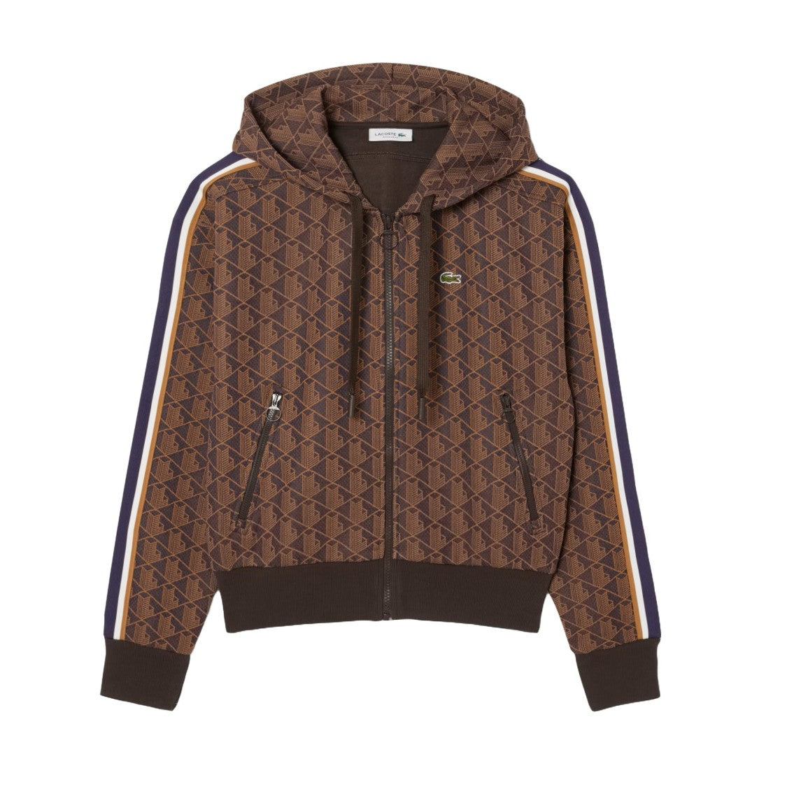 Lacoste Jacquard Monogram Hoodie