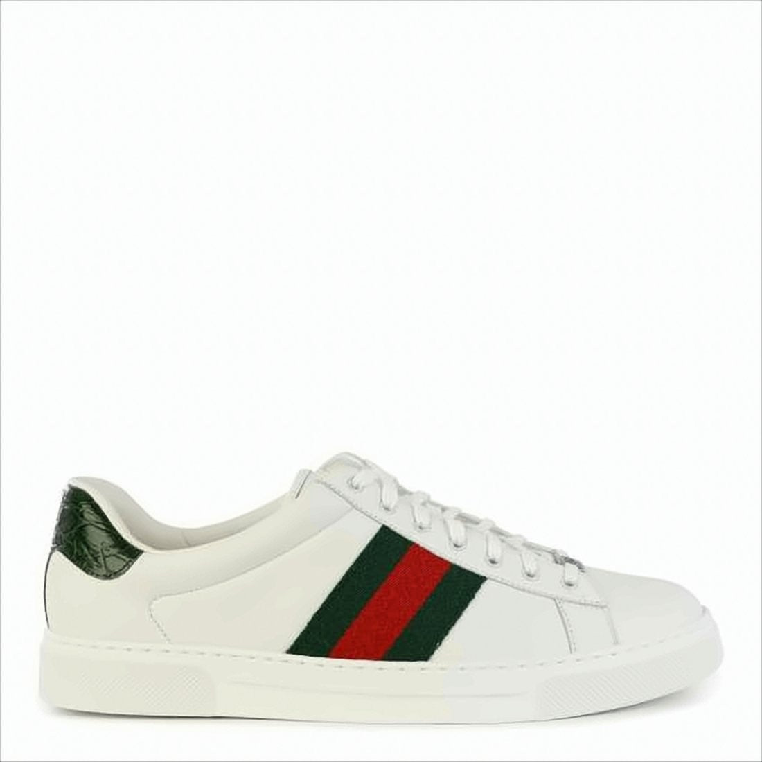 Gucci Smooth Leather Low-Top Sneakers